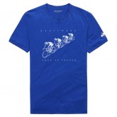 T-shirt TDF 2017 Fanwear N°2 Le Coq Sportif Homme Bleu Réduction Prix